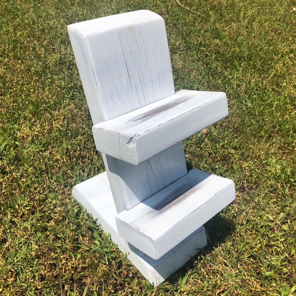 Farmhouse style wine rack